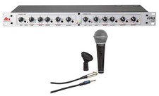 DBX 234XS Rack Mount Stereo 2/3/4 Vie Crossover Sound Processor + Microfono Sansone