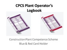 CPCS NOCN Job Cards Logbook Log Book CITB
