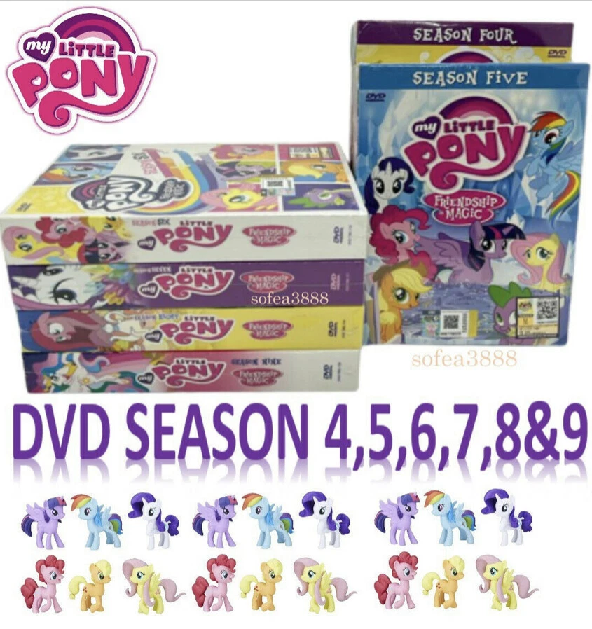 My Little Pony: Friendship Is Magic Season 4,5,6,7,8,9 DVD ~ All Region English - Image 2 of 4