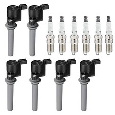 6pcs Ignition coil & Spark plugs Fit For 2001-2008 Ford Escape V6 3.0L DG500
