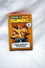 crash bandicoot mcdonald's collector card game new unopened