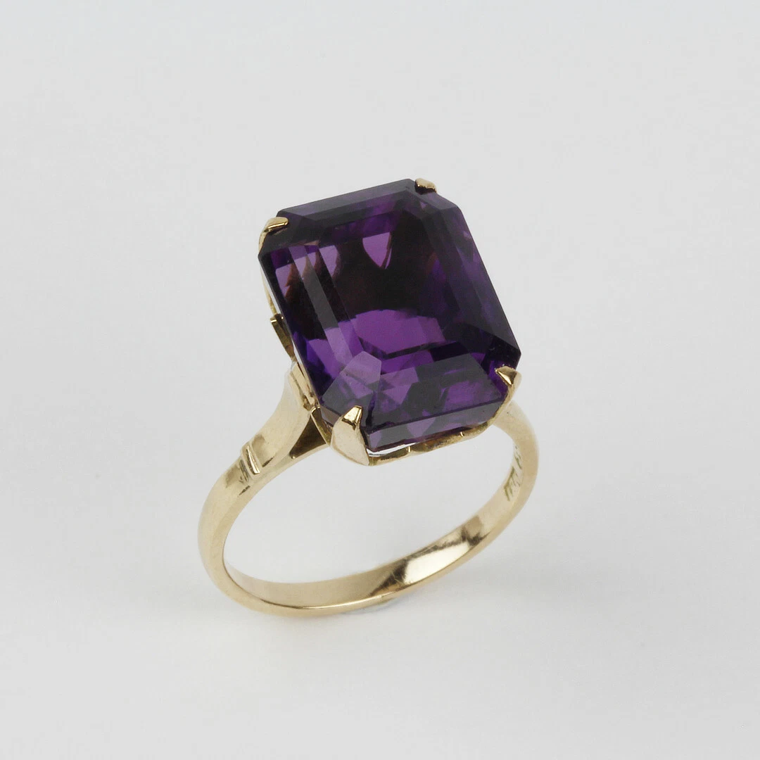 20 carat cheap amethyst ring