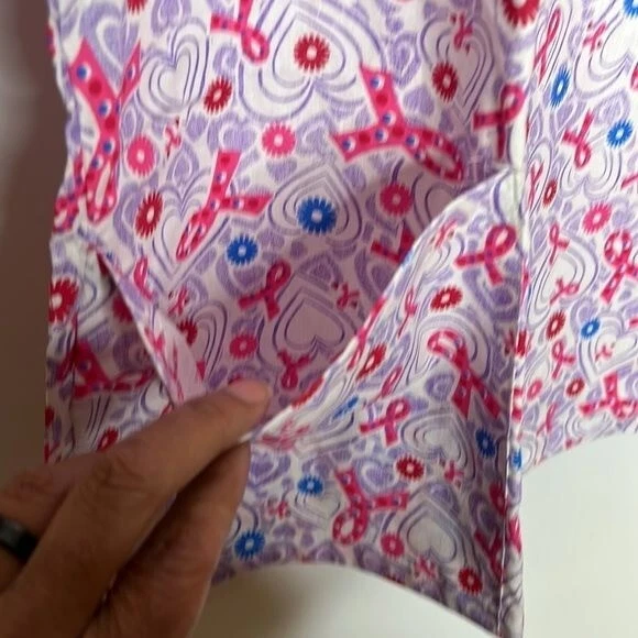 NWT Beverly Hills Uniforms Scrubs 5X PLUS SIZE Breast Cancer - Image 4 of 4