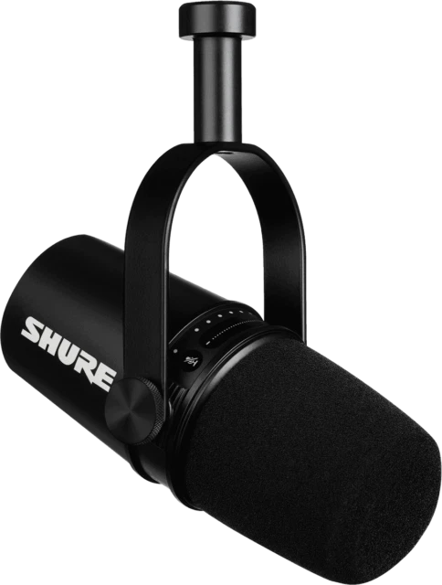 Shure MV7 USB Micro de Studio - Noir (MV7-K)
