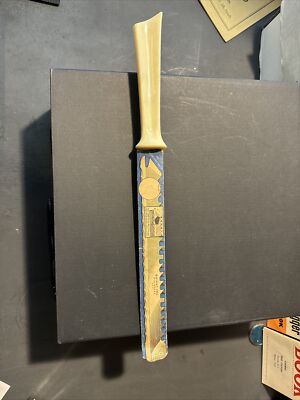 VTG Stainless Quikut Quikkle Carving Chefs Bread Knife Plastic Handle 10'' Blade