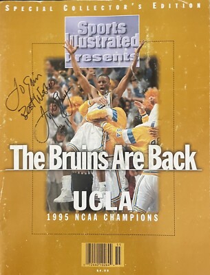 Tyus Edney Autographed Sports Illustrated Special Collector’s Edition UCLA 
