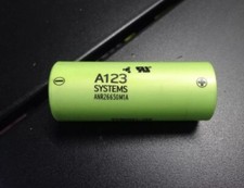 USED - A123 Systems ANR26650 M1A - 26650 1800mAh 50A Boosted Board Battery