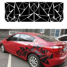 Car Body Side Geometric Triangle Graphics Decal Sticker Vinyl Glossy 200x60cm Car Body Side Geometric Triangle Graphics Decal Sticker Vinyl Glossy 200x60cm
