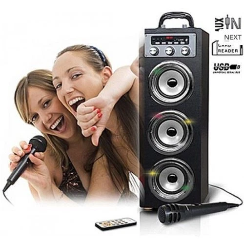 Pure Acoustics Portable Karaoke Machine w/ Mic for Smartphone, iPod, iPhone - Image 3 of 4