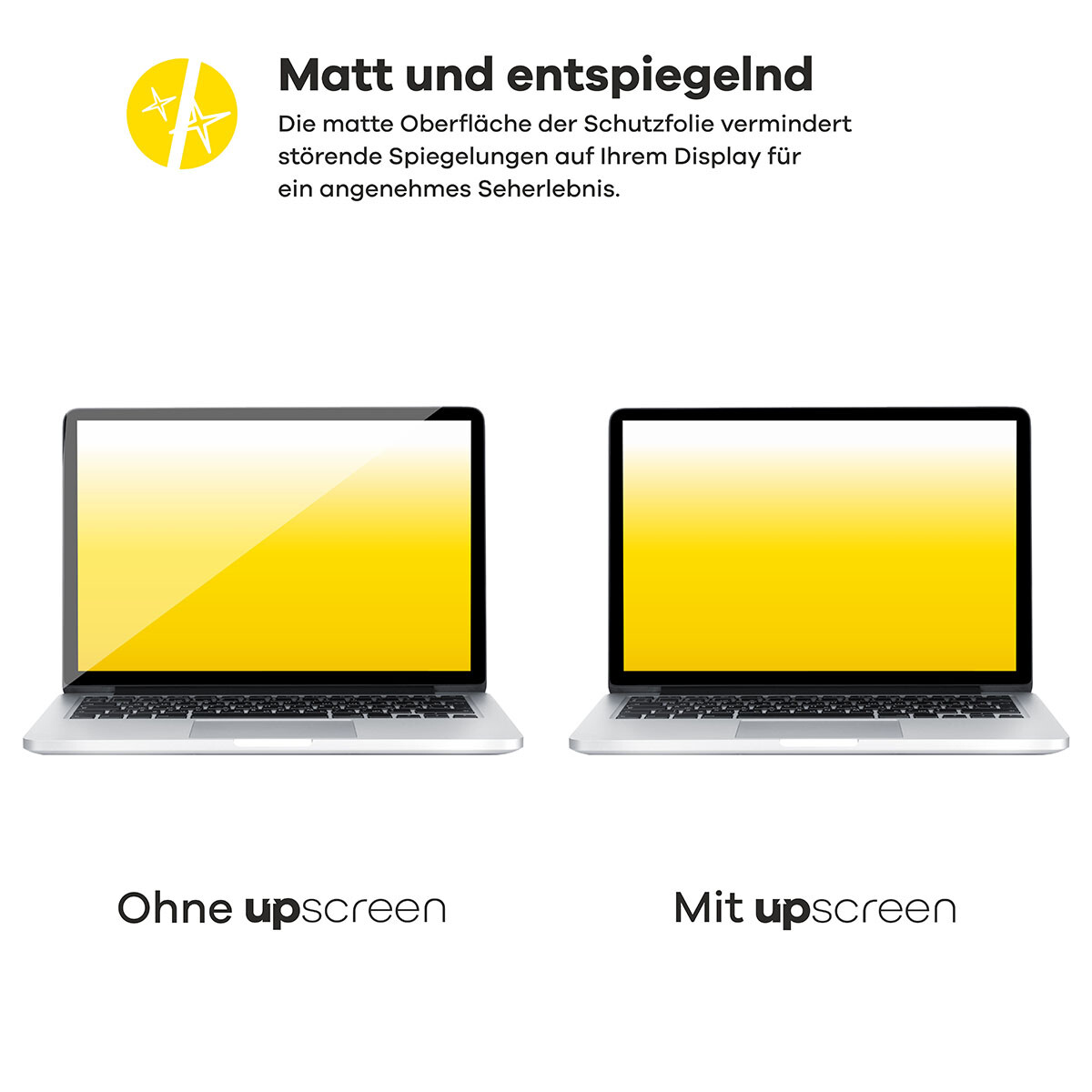 Upscreen Entspiegelungs-Schutzfolie Für ASUS ProArt P16 - Matt Anti-Reflex