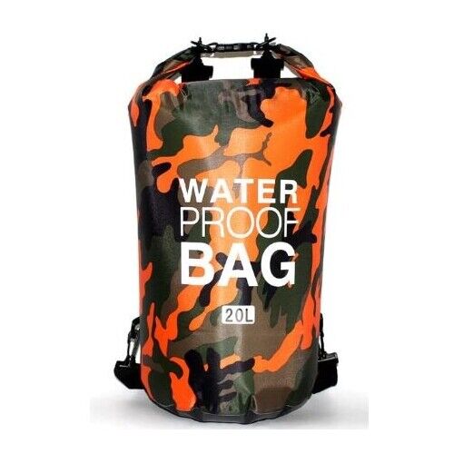 Sirius Survival PVC Waterproof Dry Bag - Roll Top Lightweight Dry Storage Bag - Afbeelding 1 van 50