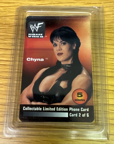 WWF Heimvideo Telefonkarten STONE COLD RIKISHI THE ROCK CHYNA TRIPLE H - Bild 3 von 7