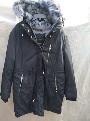 Noize Lauren Mid Length Parka Noize Cruelty Free Outwear Hannah