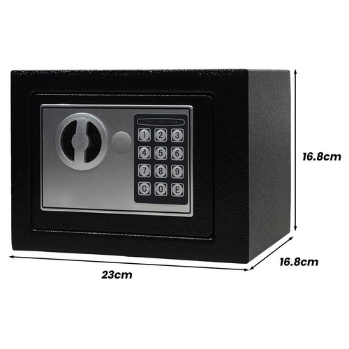 4,6L Safe Tresor Feuerfest Möbeltresor Dokumententresor Geldschrank Wandtresor - Bild 10 von 12