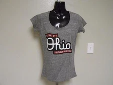 NEW Ohio State Buckeyes Womens Sizes S-M-L Scoop-Neck Shirt $28 MSRP