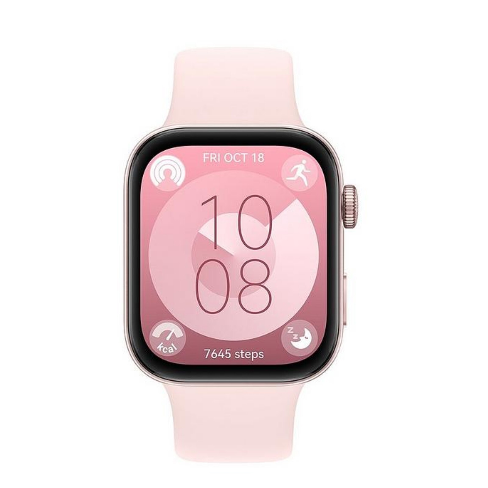 HUAWEI Watch Fit 3 AMOLED Smart Watch Fitness Tracker Pink Heart Rate Sleep Spor