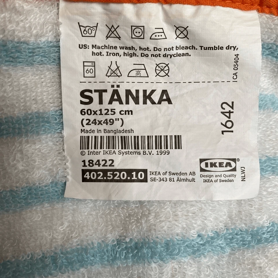 IKEA Toalla Infantil Rayas con Toalla Capucha Foto 3 de 4