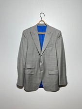 Suitsupply Pure Wool Super 110s Gray Blazer Size 42L