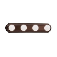 Kichler 5017TZ 24" Wide 4 Bulb Bathroom Vanity Lighting Fixture - Tannery Bronze