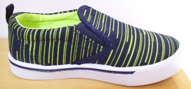 neon canvas shoes