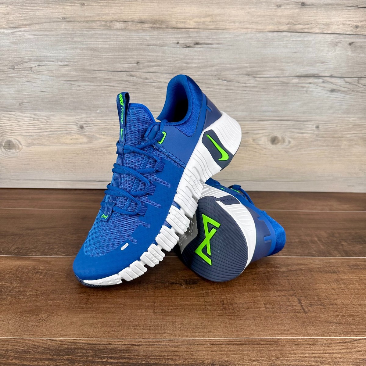 Nike Free Metcon 5 Mens Sz 11.5 Court Blue Thunder Blue Platinum