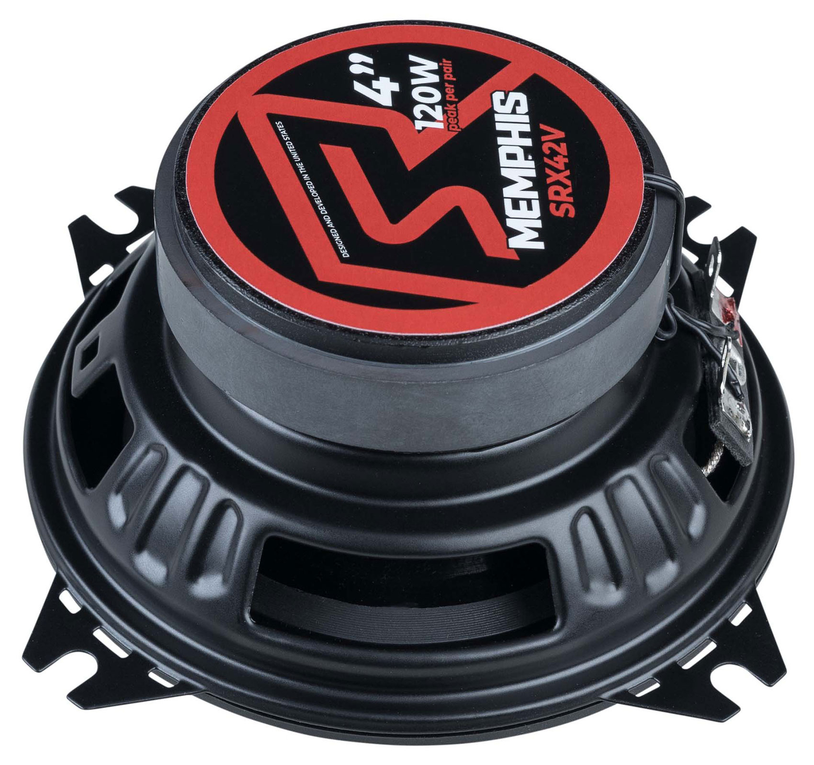 4 Memphis Audio SRX42V - 4 тонких автомобильных стереодинамика мощностью 60 Вт