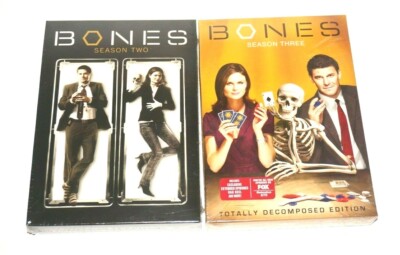 Bones: Season 2 & 3 Totally Decomposed Edition Widescreen 11-Disc DVD Set  NEW