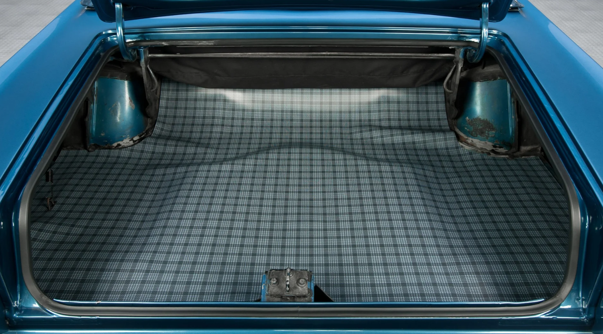 1966-1967 Dodge Coronet 500 Plymouth GTX Satellite Vinyl Trunk Mat