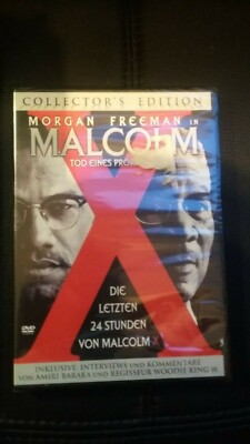 MALCOLM X-TOD EINES PROPHETEN-COLLECTORS EDITION-DVD-NEU-OVP-OOP-MORGAN FREEMAN