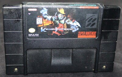 Killer Instinct, SNES - Authentic - Tested Super Nintendo 1991 Black Cartridge