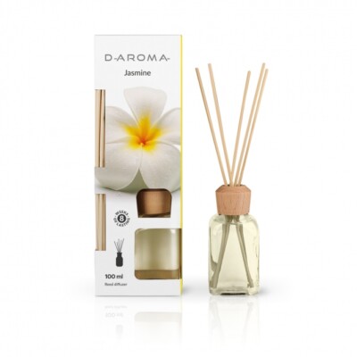 Duftdiffusor D-aroma Reed Diffuser 100ml Jasmin - Der Orient Lufterfrischer