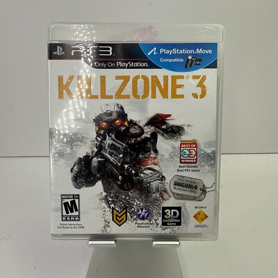 Killzone 3 (PlayStation 3 PS3, 2011) Complete w/ Manual CIB tested and works