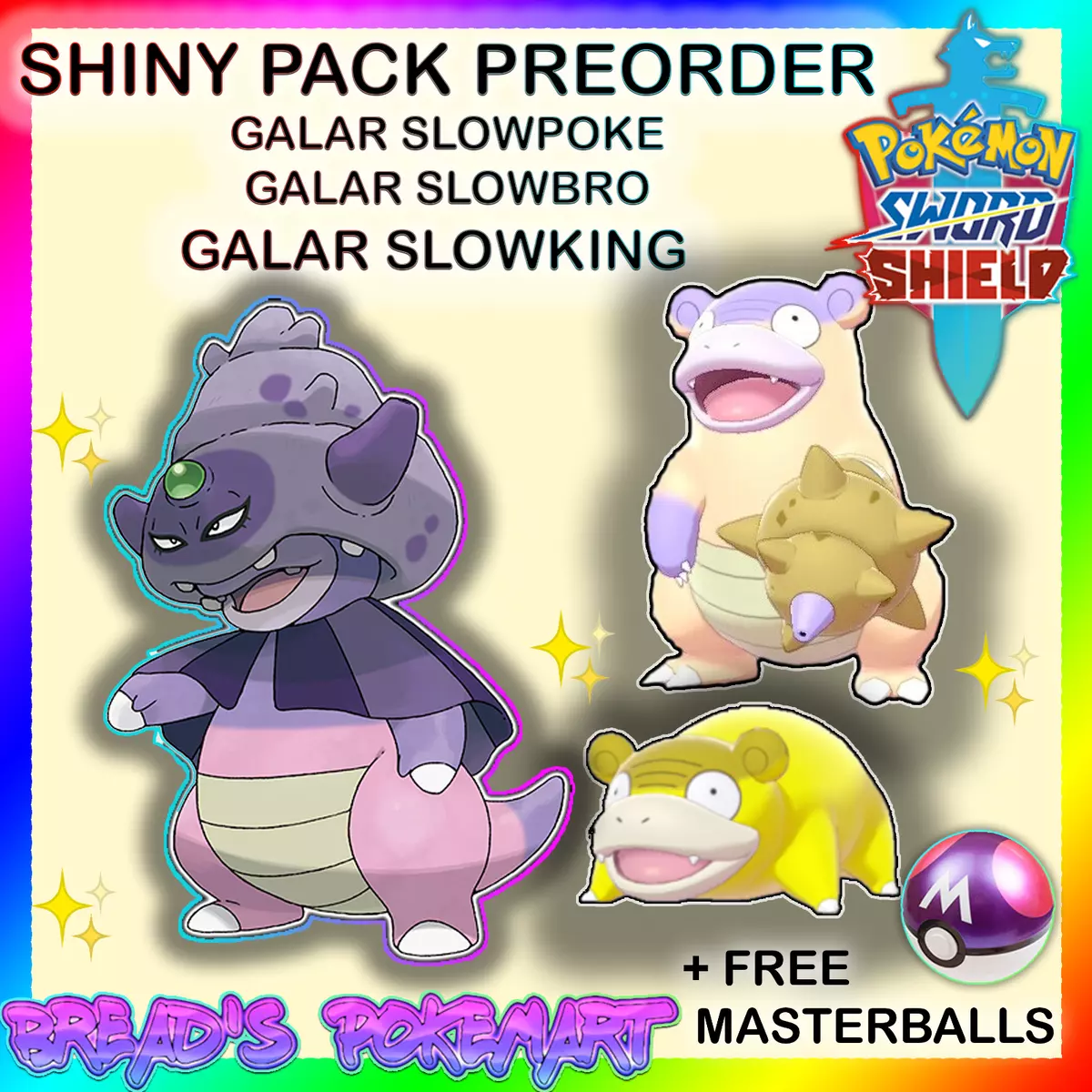 Slowbro Galarian  Pokémon Sword e Pokémon Shield