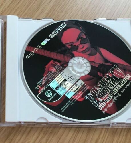 Capcom 2000 TOMB RAIDER IV 4 Sega Dreamcast DC Used Action Japanese Retro Game - Picture 5 of 12