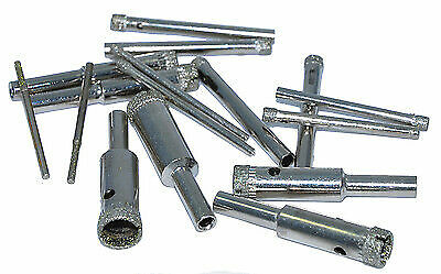 Diamantspitzenbohrkronen - geeignet für Dremel Bohrer - 10 pro Packung. 2-3-4-5mm