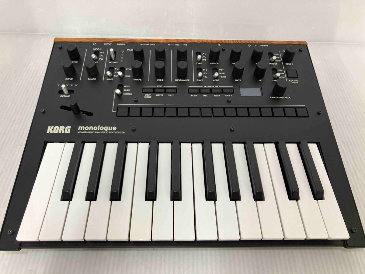 KORG monologue Black Monophonic 25 Key Midi Analog Synthesizer | eBay