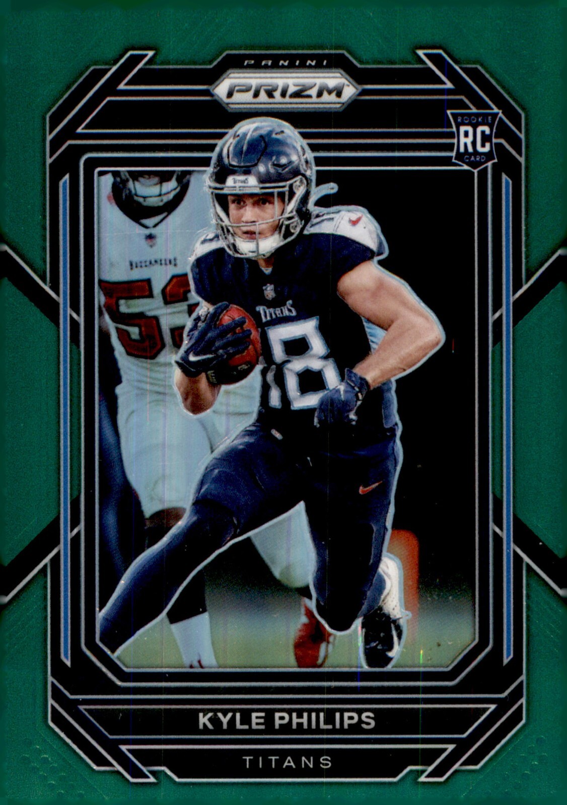 2022 Panini Prizm Green Prizm - Rookies #357 Kyle Philips (RC)