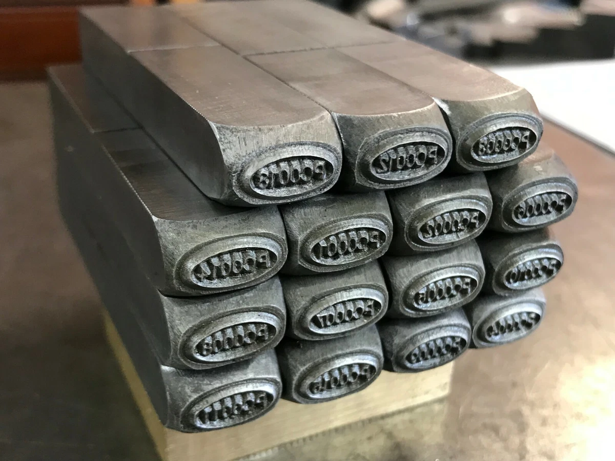 Custom silver shop stamp