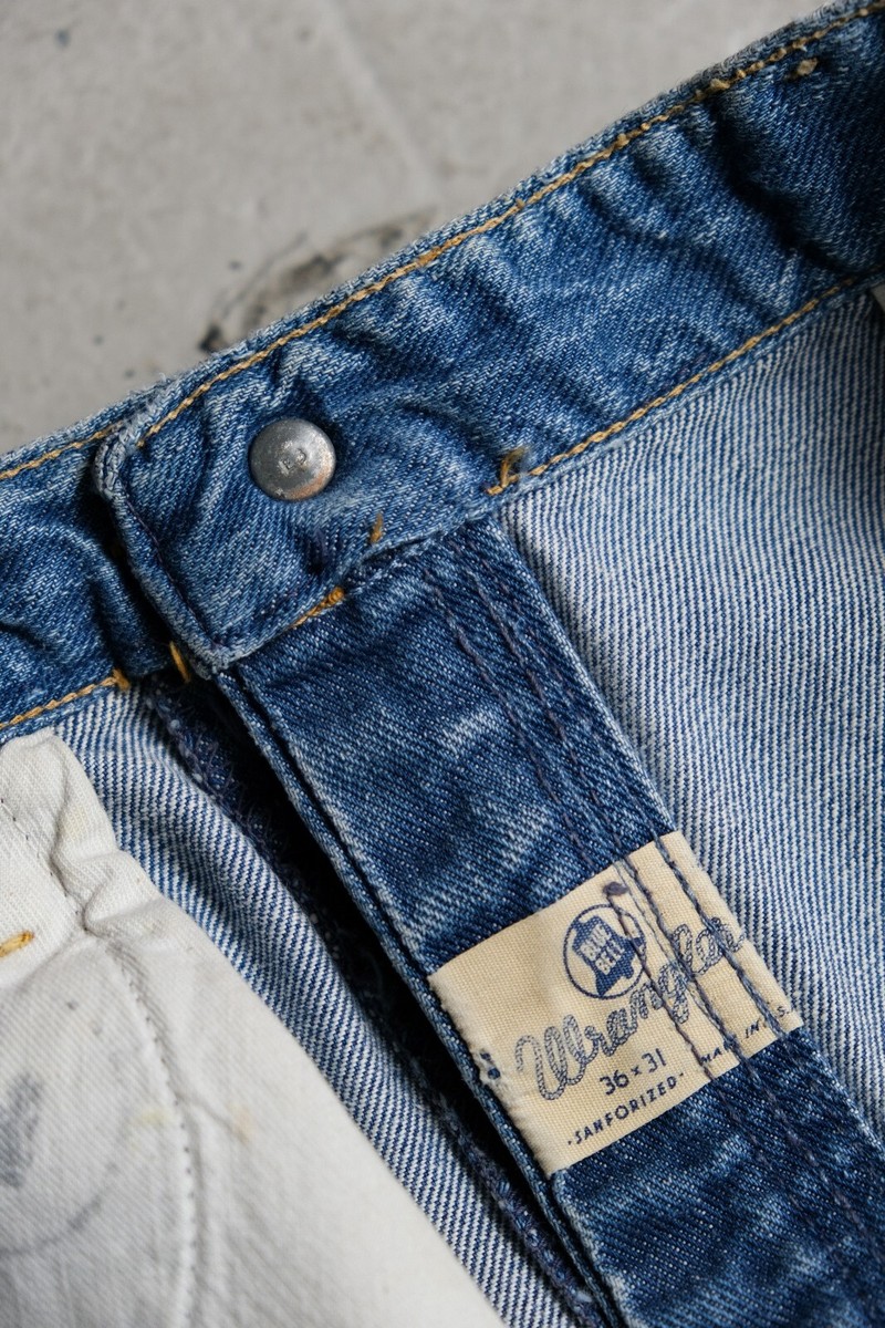パンツ Vintage Wrangler 11MWZ Blue Bell Vintage Wrangler Blue Bell Lot 11MWZ Selvedge Denim