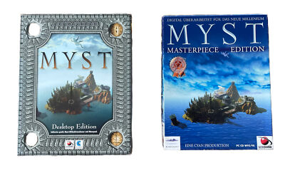   MYST Desktop + Masterpiece Edition - PC Game - OVP Big Box - Win95 - RedOrb