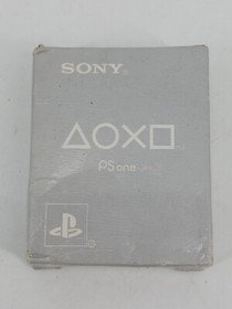 Sony PlayStation PS One 1 PSone Memory Card Light Gray SCPH-1020 NEW SEALED