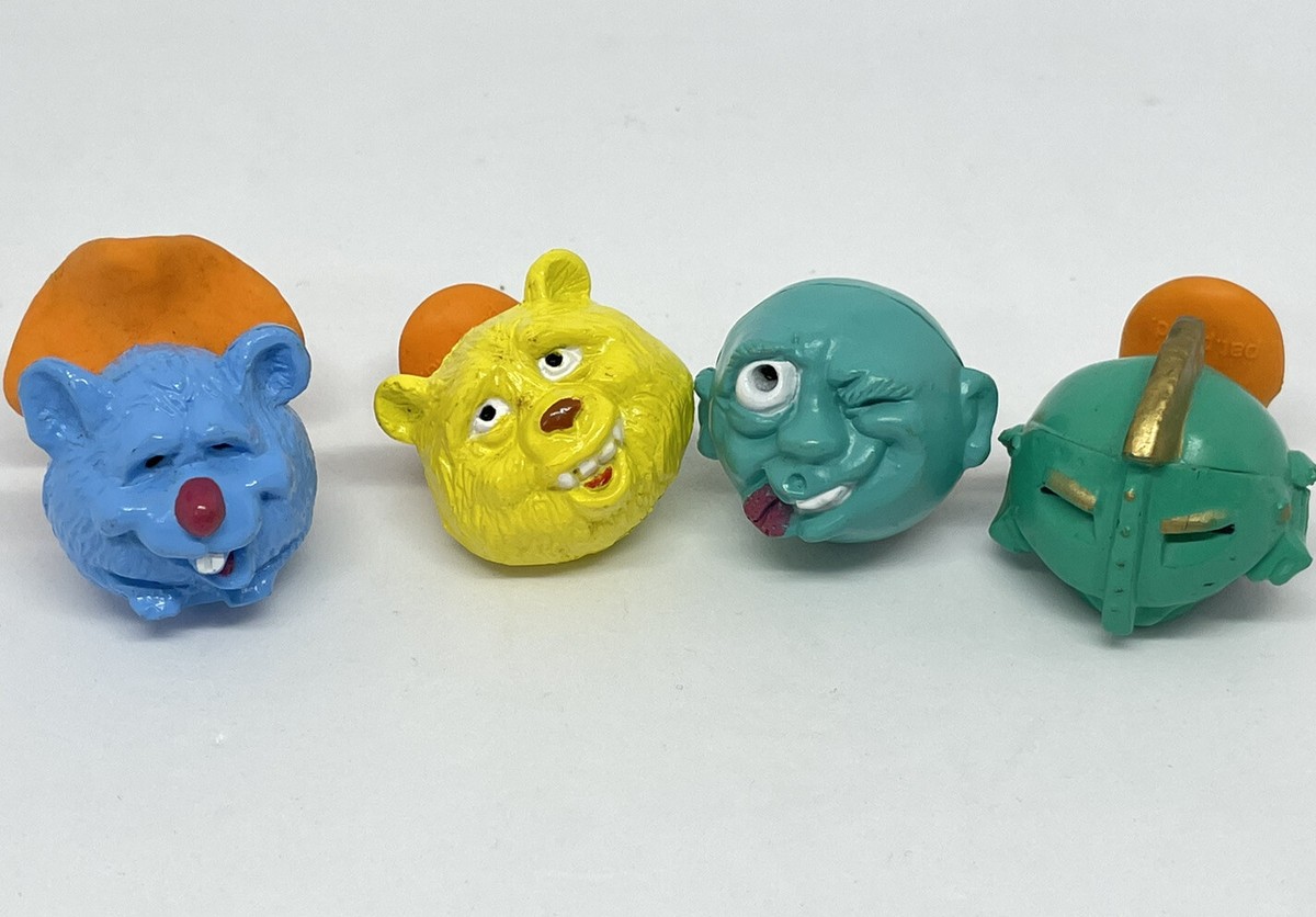 FREAKY FLICKERS x 4 Authentic Collectable Playable Retro Toys Toy