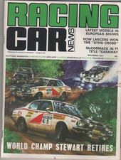 Racing Car News 1973 Nov Torana GTR Falcon 302 Canadian GP Italian GP Nimbus  Sm