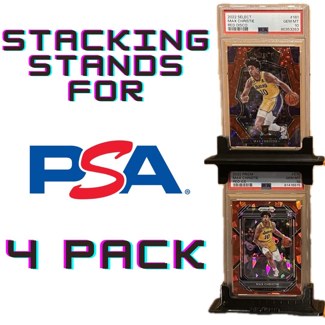 Stacking PSA Card Stands (4 Pack) | eBay