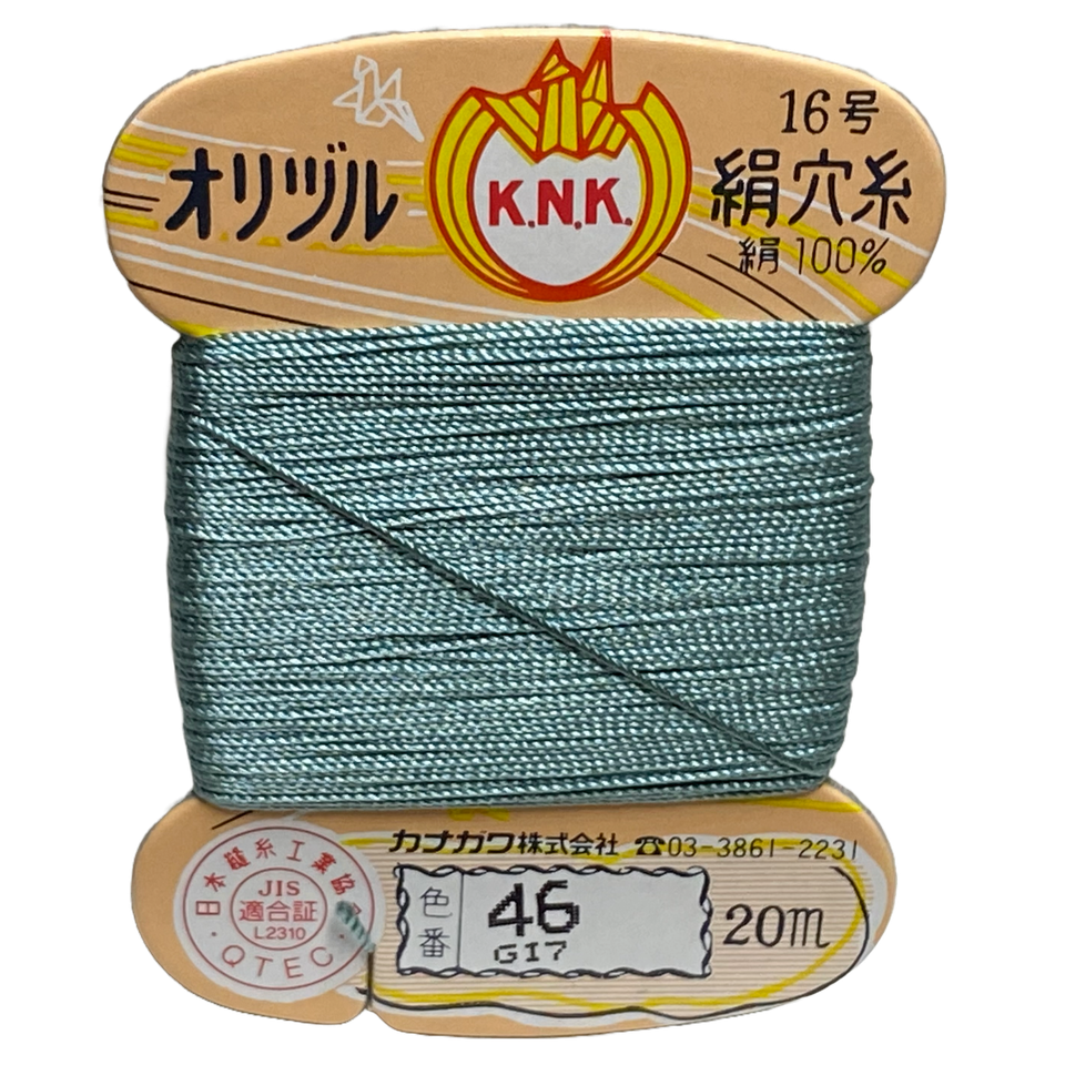 Kanagawa Orizuru 8 Silk Thread, 23 dtex 16x3, 20m, 162 Vibrant Colors ...
