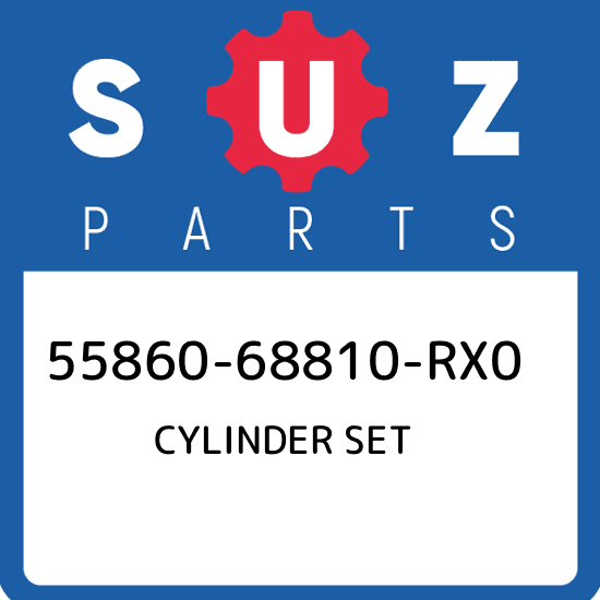 55860-68810-RX0 Suzuki Cylinder set 5586068810RX0, New Genuine OEM