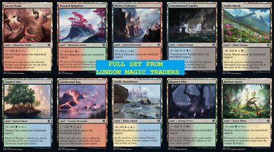 10 x Dominaria United Dual Lands ( Full Set = je 1 ) [ NM ] [ Magic MTG ]