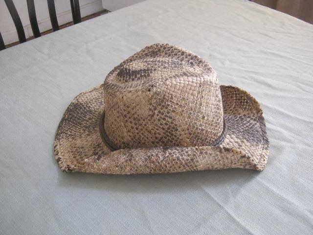 Dorfman Pacific Co DPC Authentic Handmade Headwear, 100% Seagrass Cowboy Hat