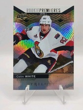 2017-18 Upper Deck Trilogy Premieres Level 1 /999 Colin White #55 Rookie RC