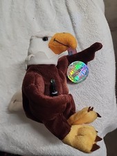 Coca-Cola 1998 COKE USA REEGLE THE EAGLE 7" Bean Bag STUFFED ANIMAL Toy